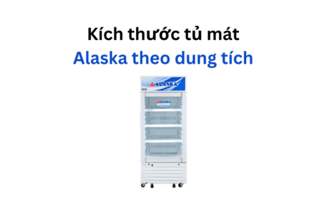 Kích thước tủ mát Alaska