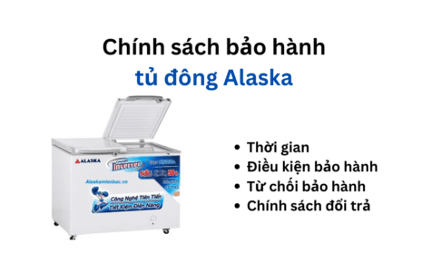 Chính sách bảo hành tủ đông Alaska