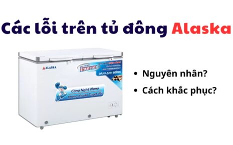 các lỗi thường gặp trên tủ đông alaska