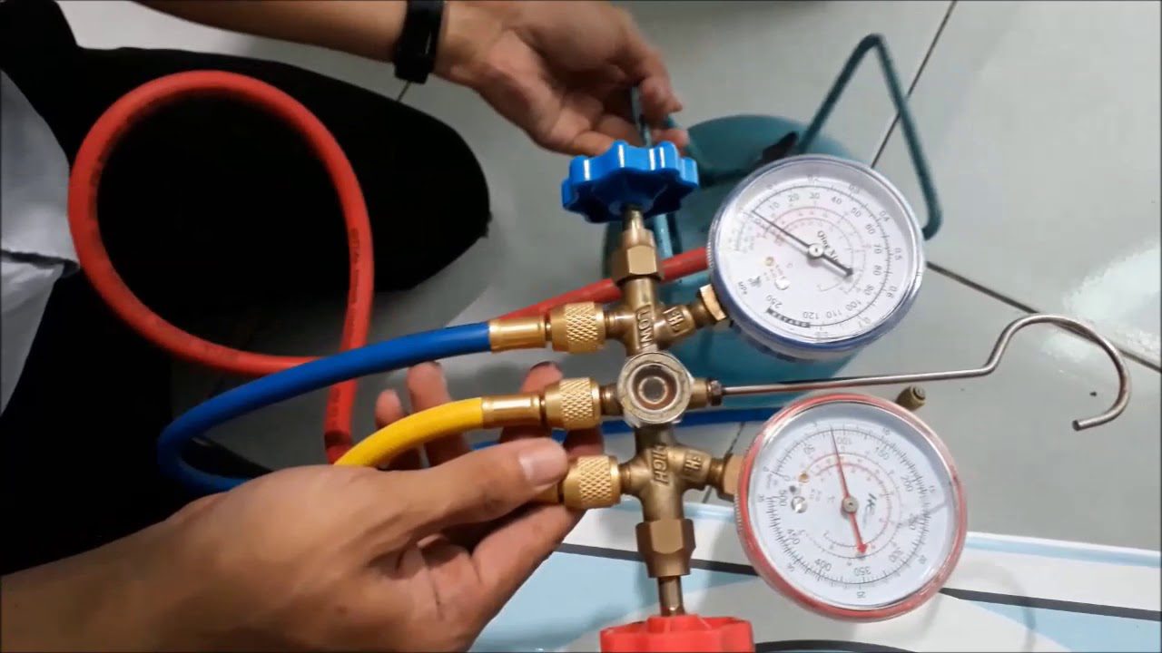 Kiểm tra tủ mát hết gas cần thay gas